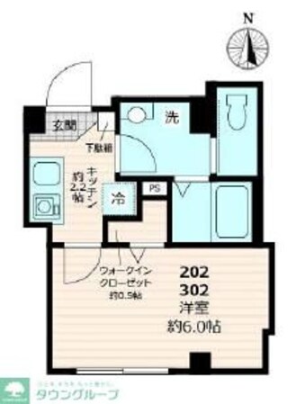ソレイユTmkの物件間取画像